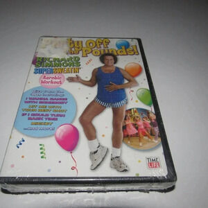 RICHARD SIMMONS 2-DVD Set/Party Off the Pounds,  Love Yourself and Win)~SEALED!